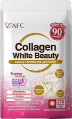 AFC Collagen White Beauty Glutathione Capsules - 270 Count
