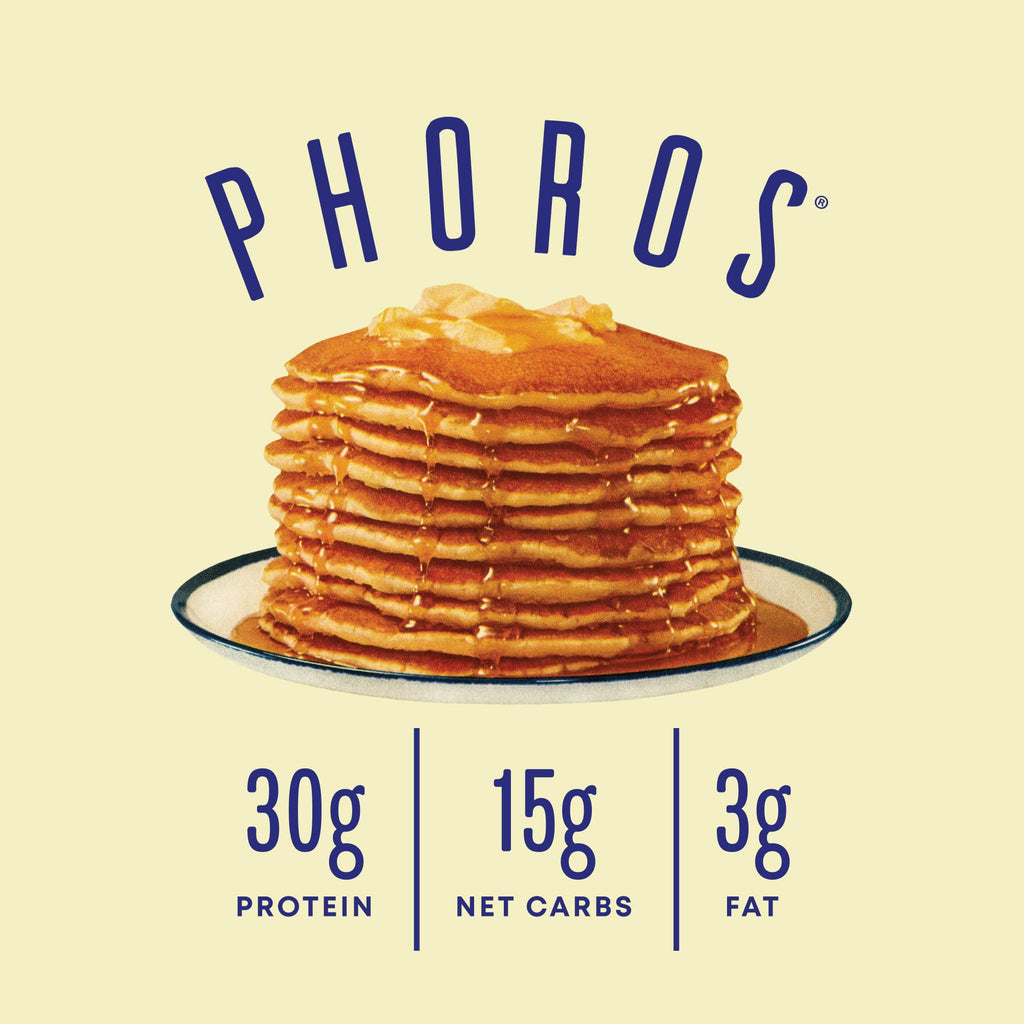 Phoros Nutrition Protein Pancake Mix Buttermilk - 14 oz - image 4