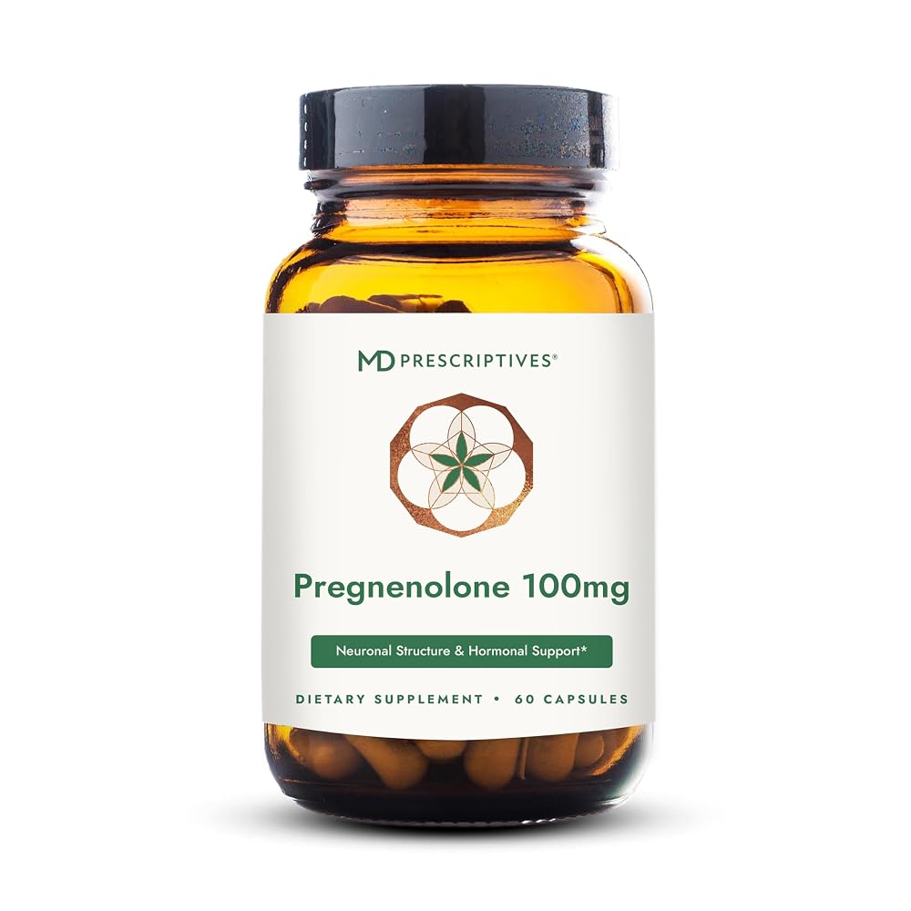MD Prescriptives Pregnenolone - Vegan Formula for Hormone Health
