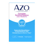 AZO Complete Feminine Balance Daily Vaginal Probiotics - 60 Capsules