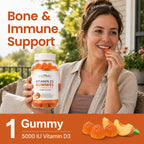 Natural BioScience Sugar Free Vitamin D3 Gummies - Family Size 120