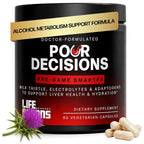 LIFE HAPPNS BE READY Pour Decisions Alcohol Support - 60 Capsules