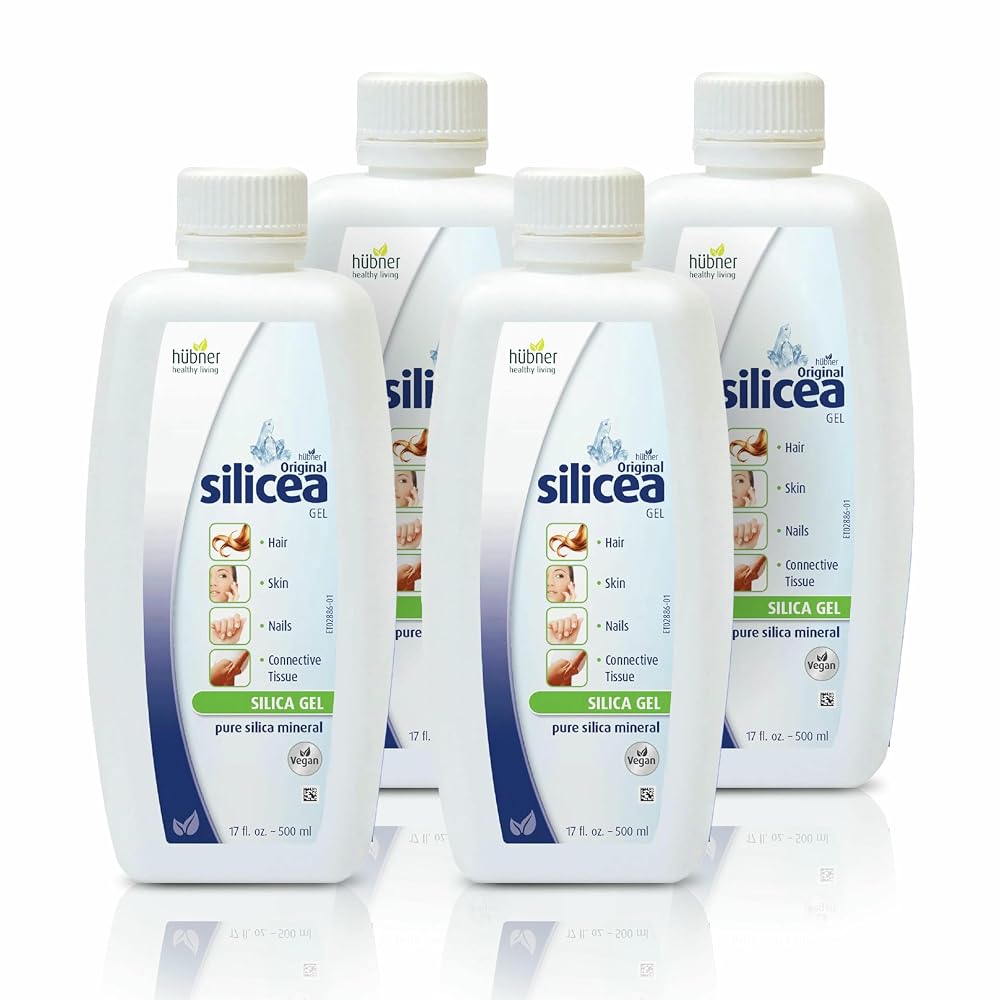 Hübner Original Silicea Gel Colloidal Silica - 17 fl oz (Pack of 4)
