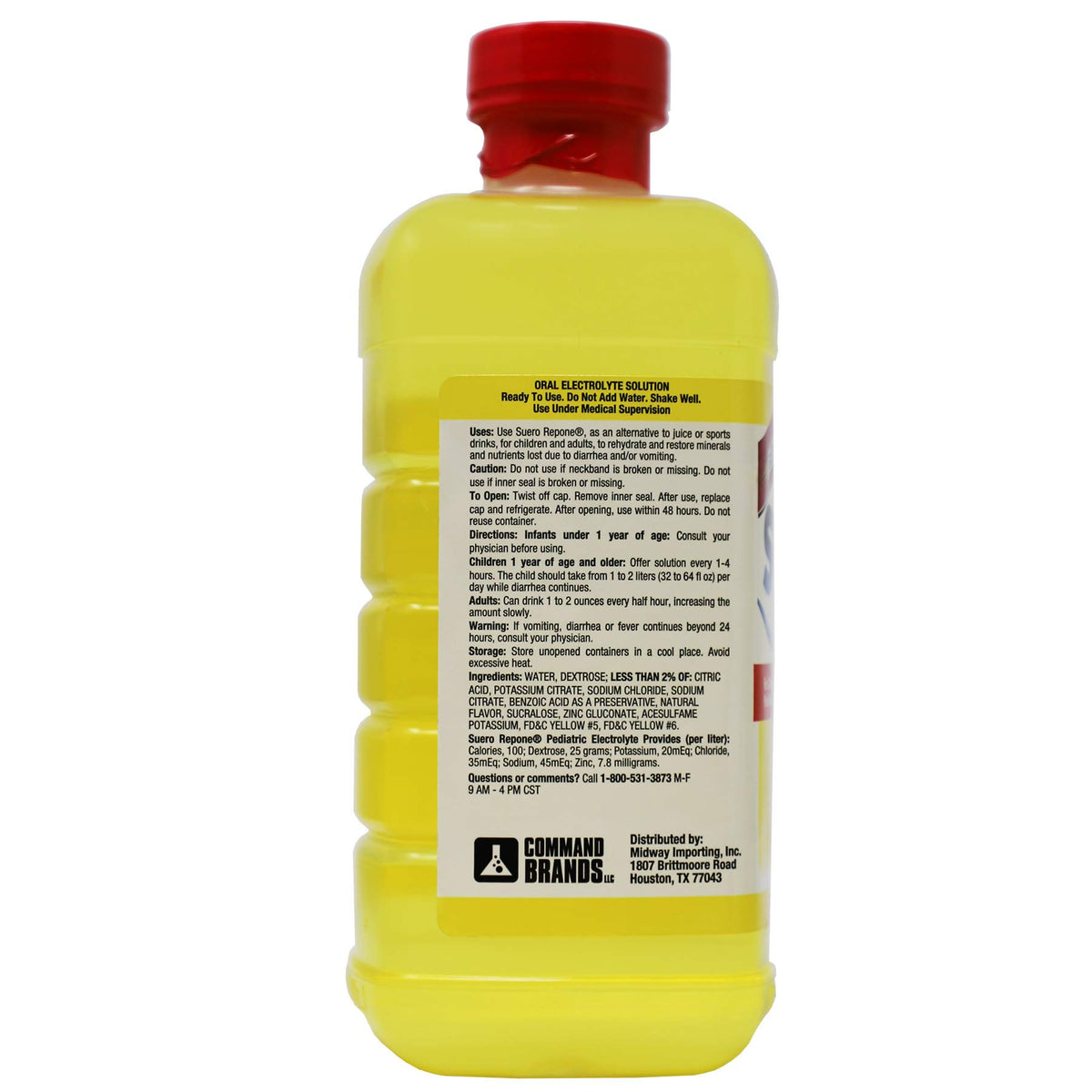 REPONE Electrolyte Solution with Zinc