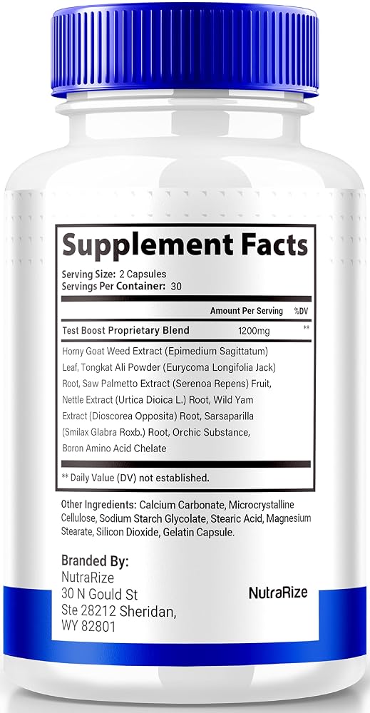 NutraRize Invigorise Capsules for Men - 60 Capsules - image 2