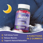 esverco Sleep Gummies, 500mg Magnesium Citrate