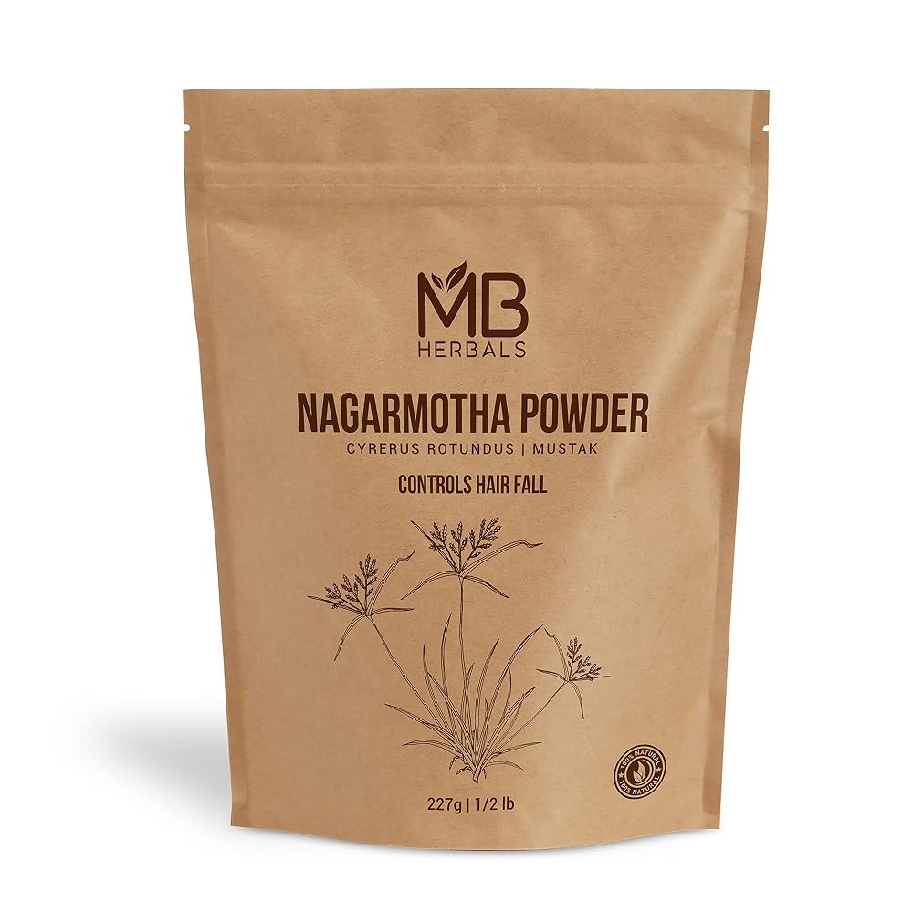 MB Herbals Nagarmotha Powder for Hair Care - 227g