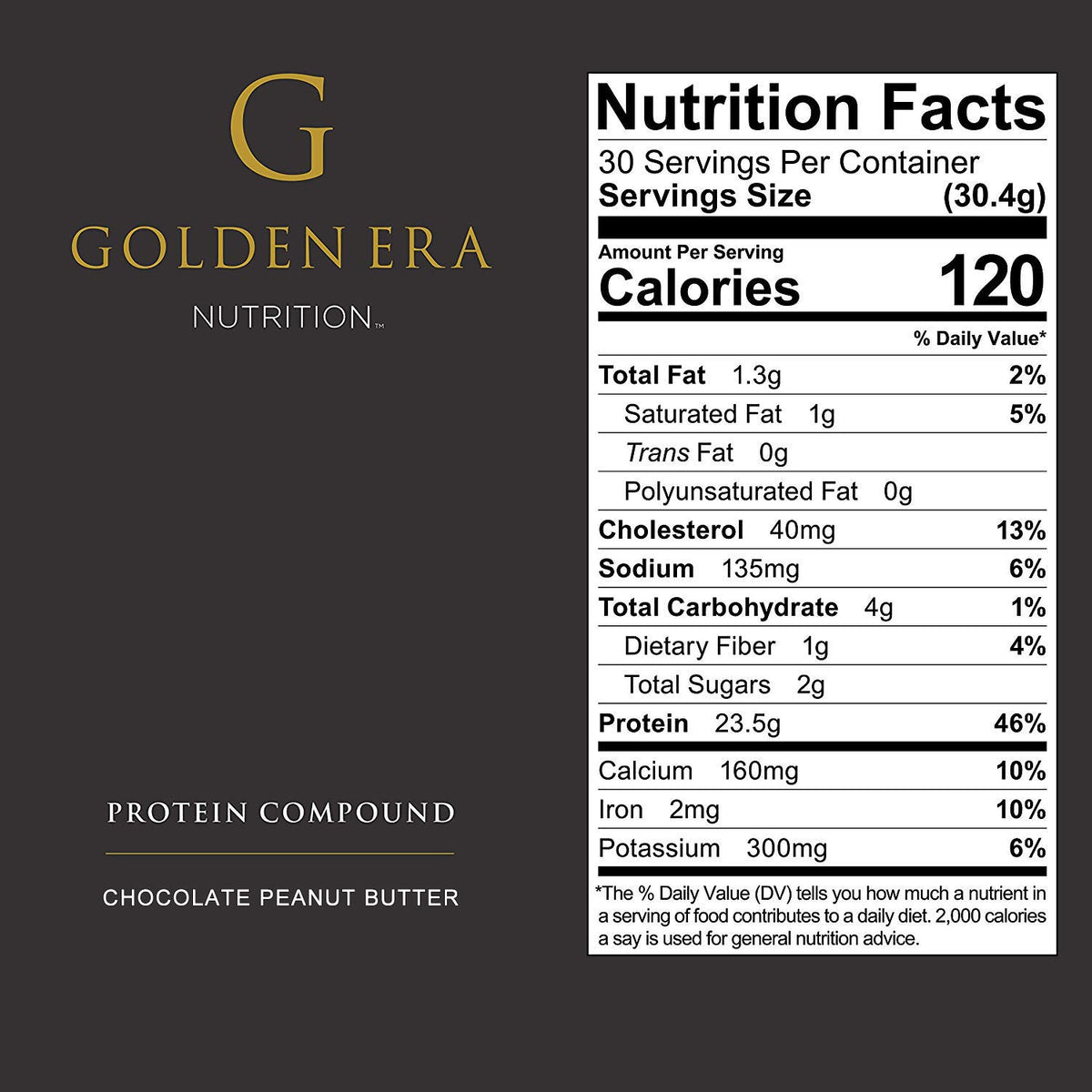 Golden Era Nutrition Whey Protein Powder Cookies and Cream - 5 Pounds - image 3