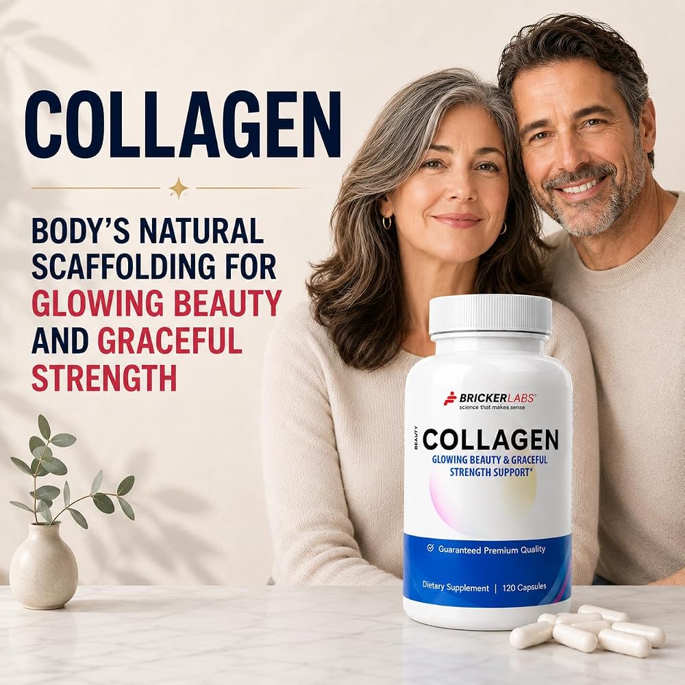 Bricker Labs Collagen Type I & III Hydrolyzed - 120 Capsules - image 2