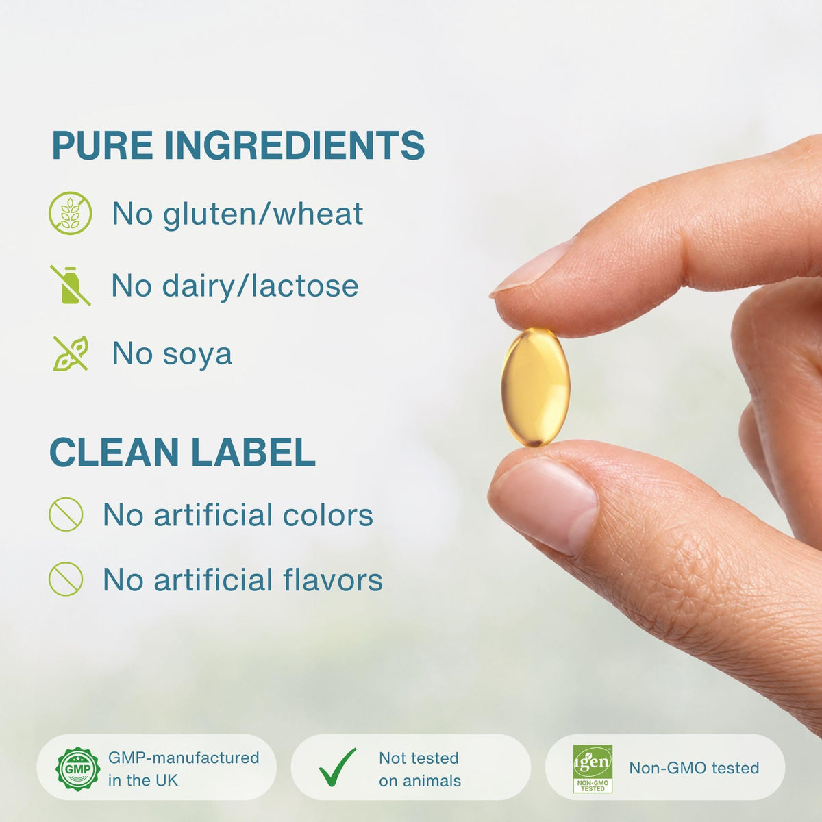 Igennus Ultra EPA Omega 3 500mg DHA-Free - 180 Softgels - image 8