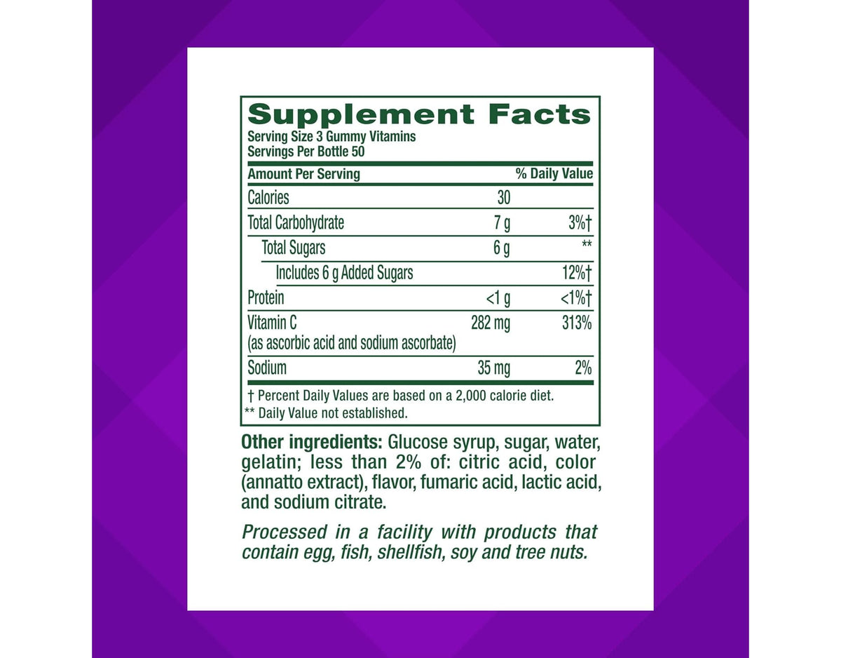Vitafusion Power C Vitamin C Gummies for Immune Support - 600ct - image 8