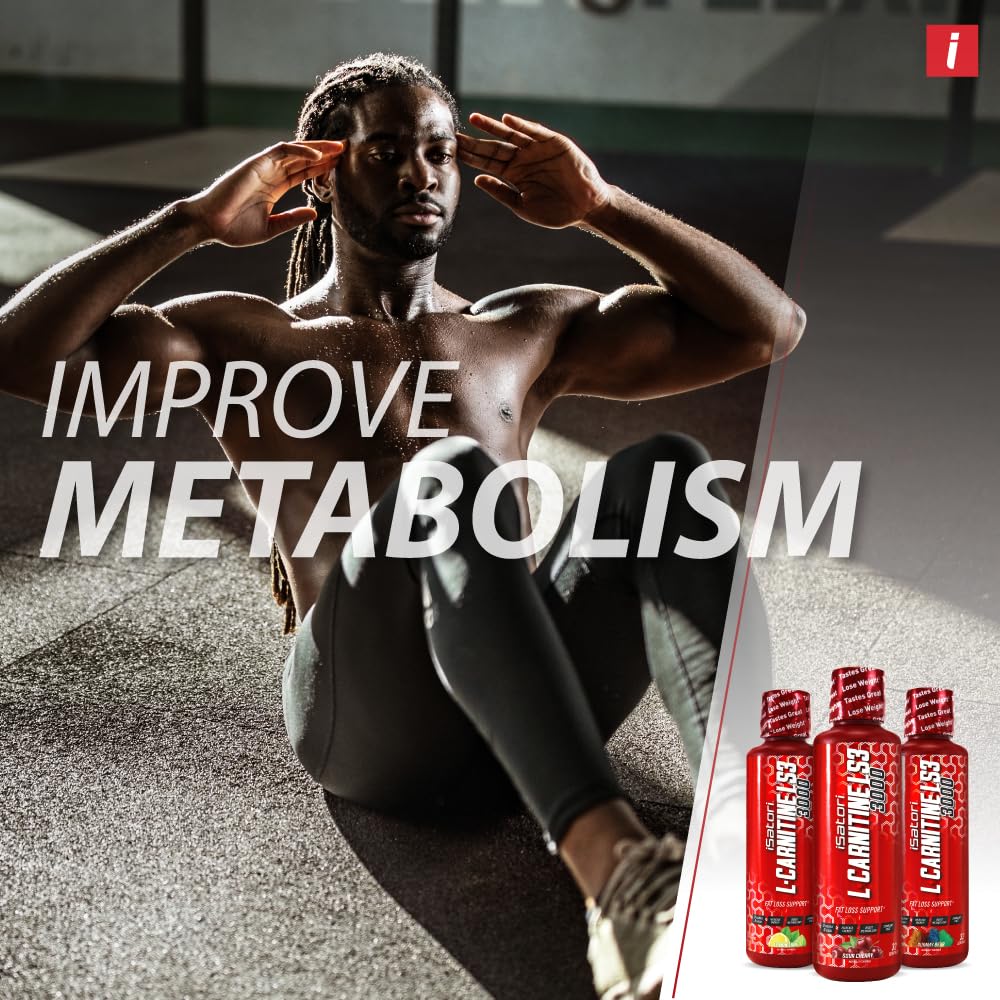iSatori L-Carnitine LS3 3000 - Boost Energy & Metabolism