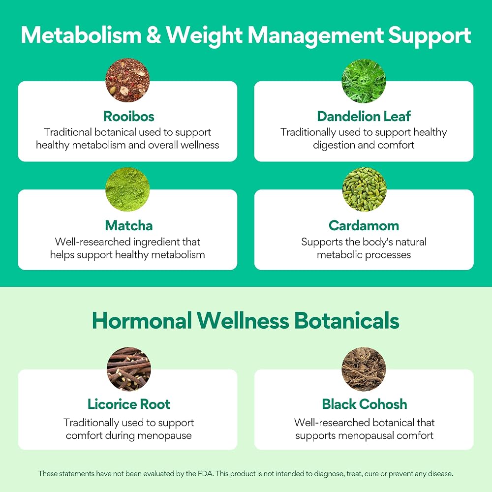 VoomVaya MenoSlim Tea Menopause Support – 30 Tea Bags - image 5