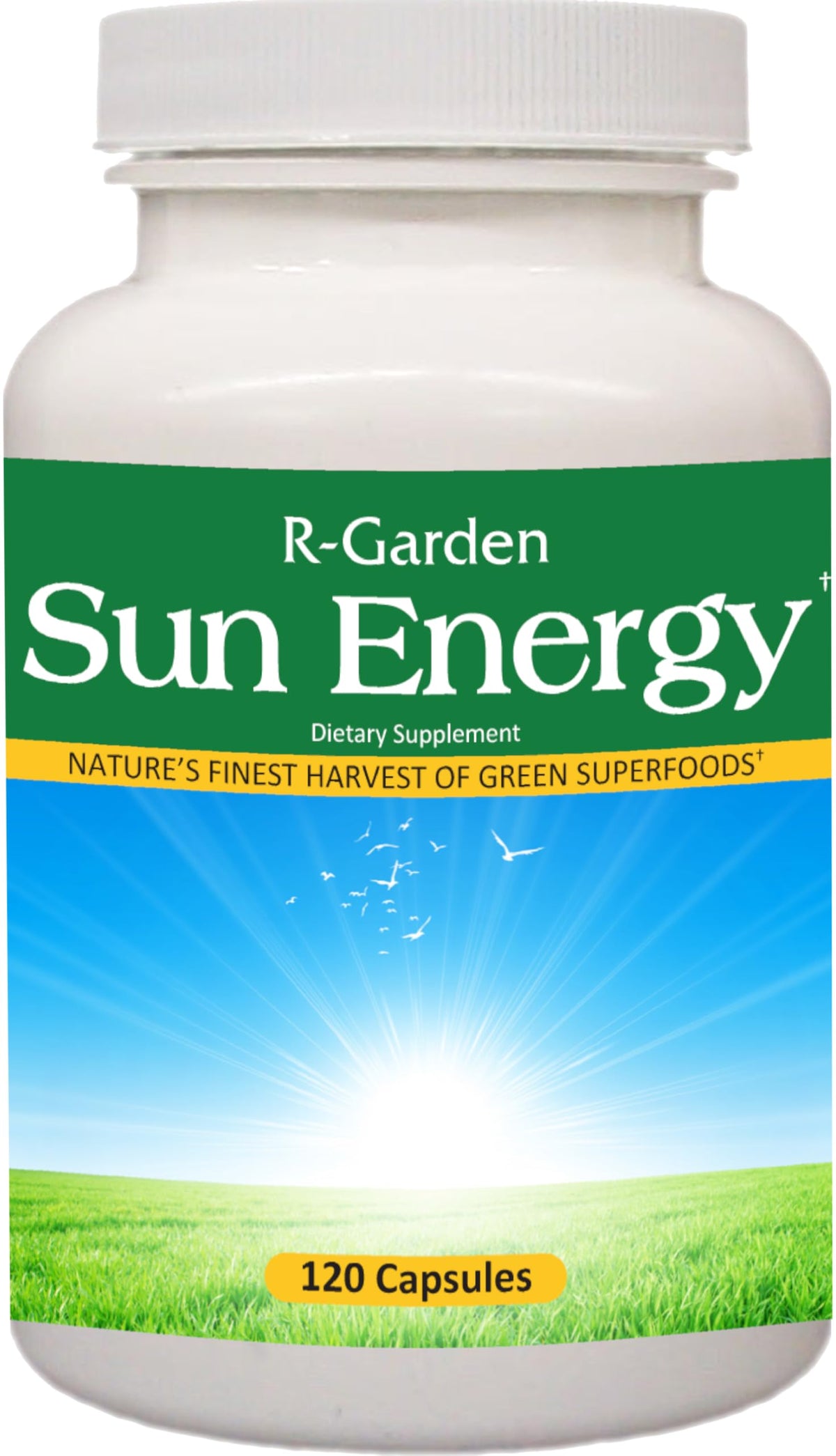R-Garden Sun Energy Green Superfood - 120 Capsules