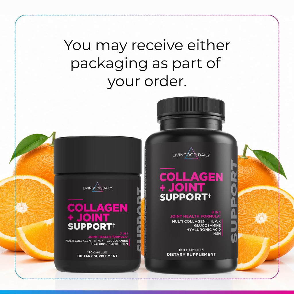 Livingood Daily Multi Collagen Peptides Joint Support - 120 Capsules - image 2