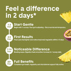 Bellway Super Fiber + Fruit, Organic Psyllium Husk Powder, Sugar-Free