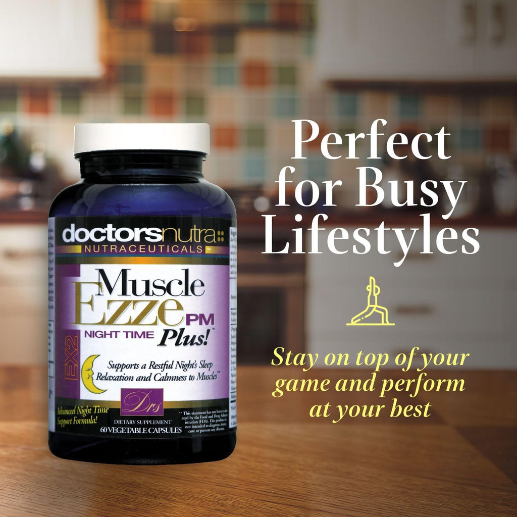 Doctors Nutra Muscle Ezze PM Plus Night Time Capsules - 180 Count - image 8
