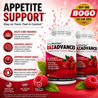 Herbal Nutrition Raspberry Ketones Complex Weight Management - 120 Capsules - image 5
