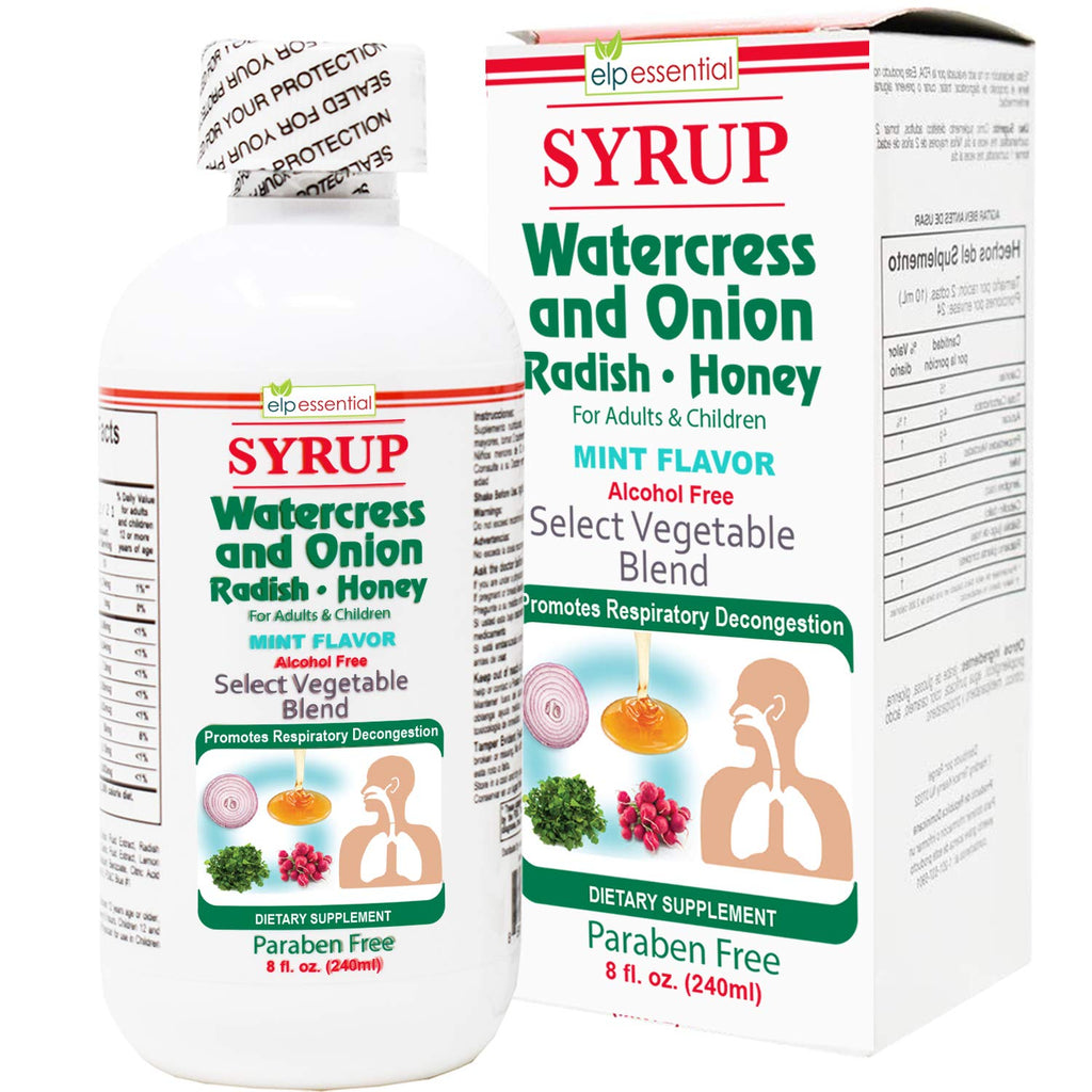 ELP Essential Watercress Onion Radish Honey Syrup - 16 Fl Oz - image 2