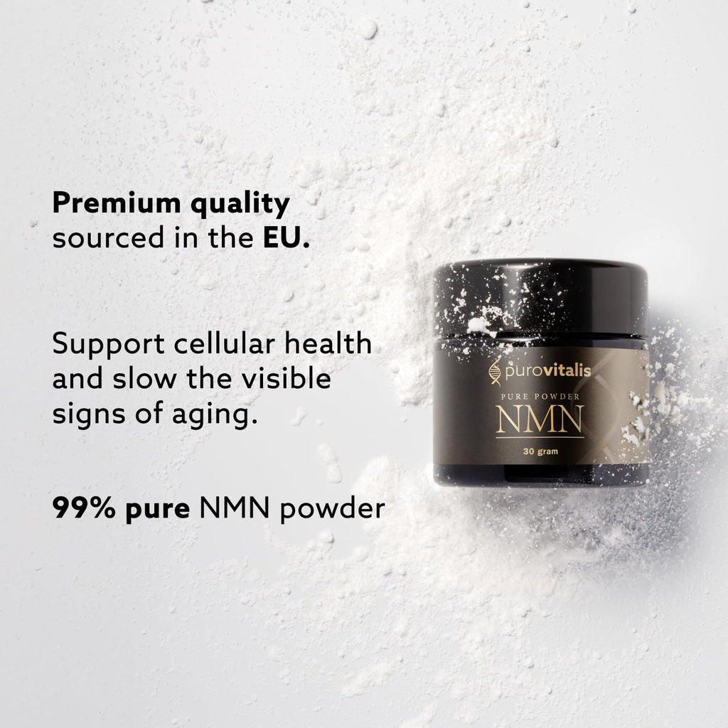 PUROVITALIS NMN Powder 99% Pure NAD+ Boost - 30g - image 4