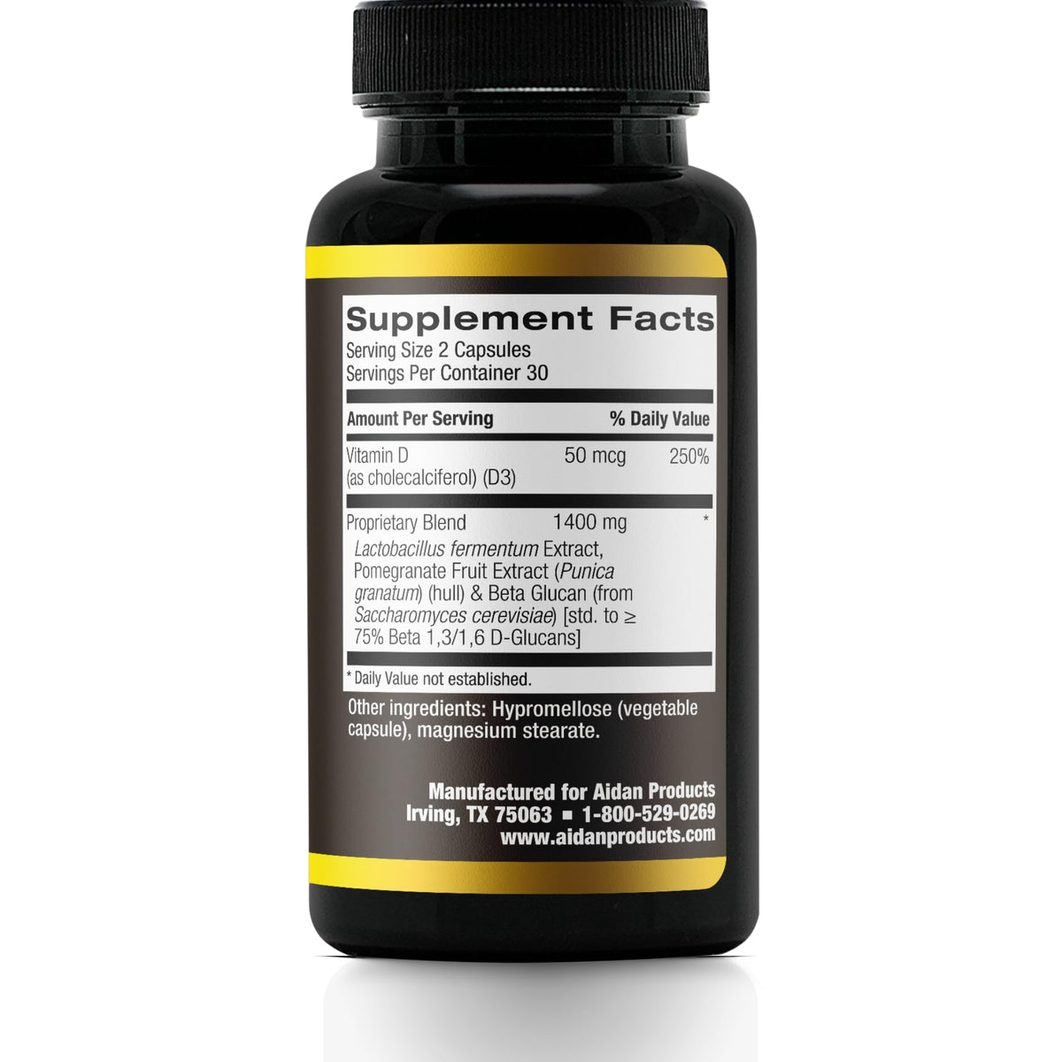 Aidan Products Stem-Kine Stem Cell Supplement - 120 Capsules - image 3