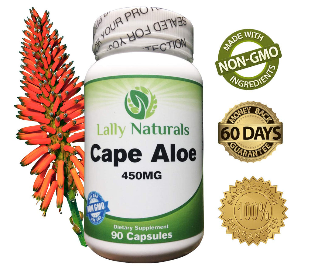 Lally Naturals Cape Aloe 450 mg - 90 Capsules - image 2