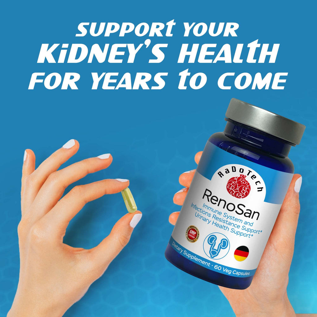 RaDoTech RenoSan Urinary Tract Health Supplement - 60 Vegetarian Capsules - image 10
