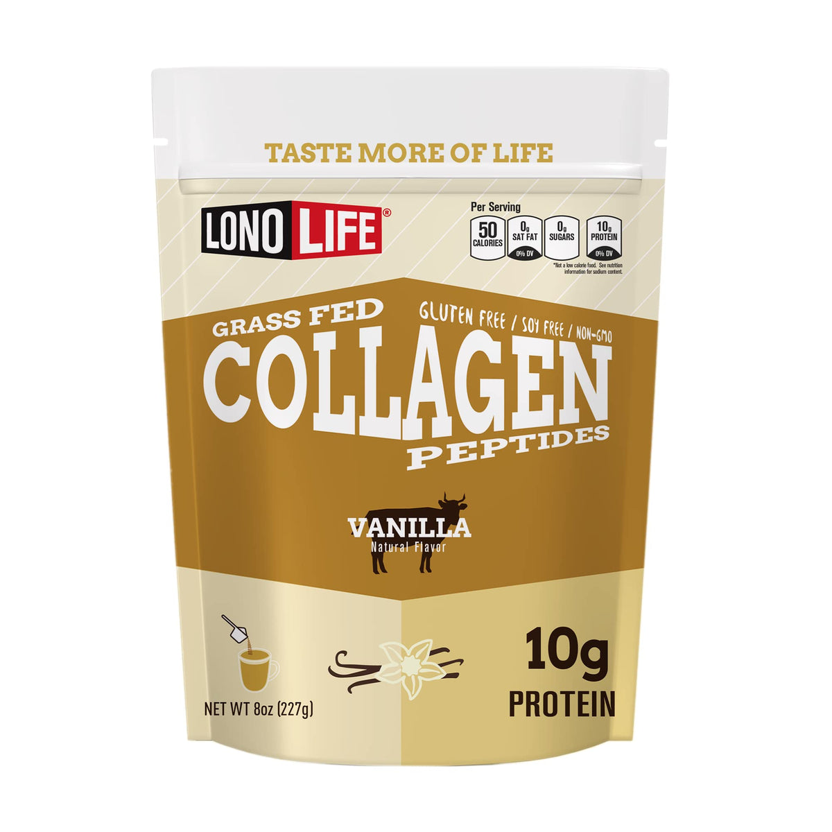 LonoLife Collagen 8oz Bulk Pouch