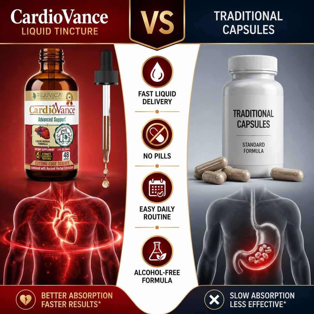 Rejuvica Health CardioVance - Heart Support Supplement - Liquid