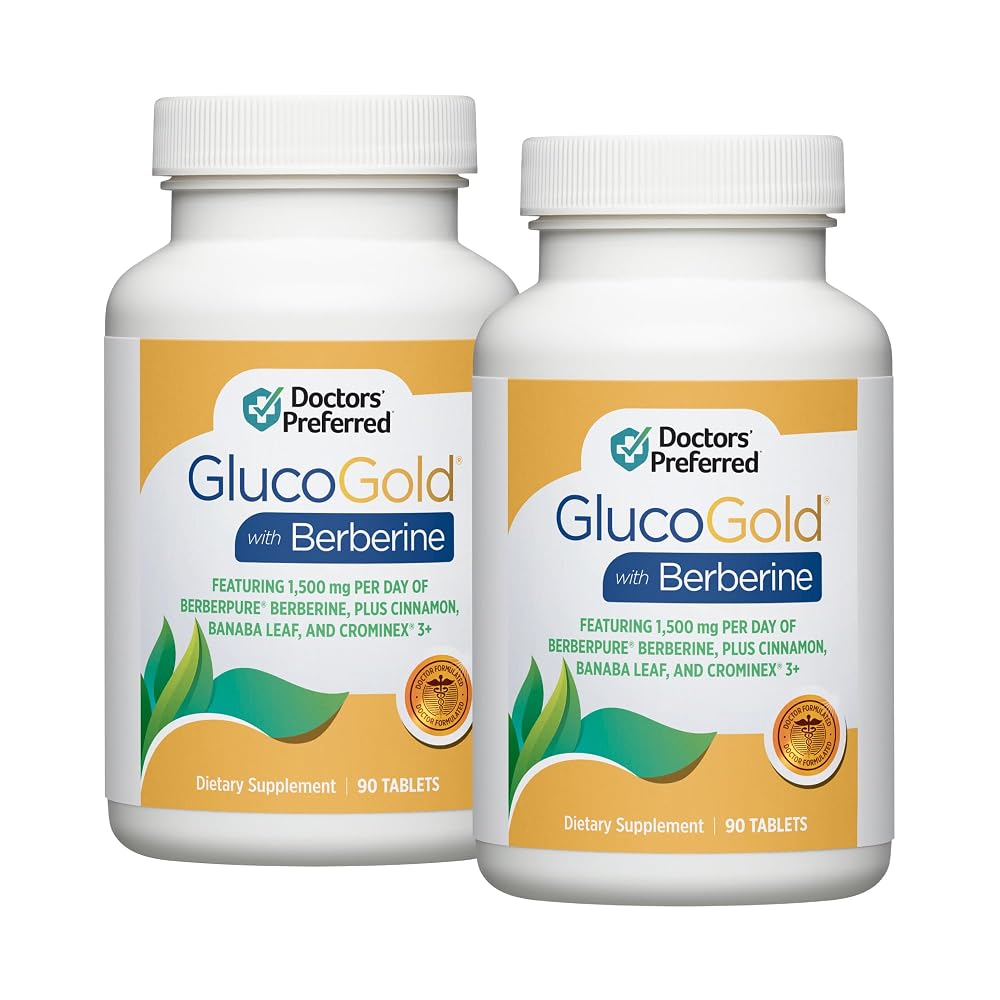 Doctors' Preferred GlucoGold with Berberine