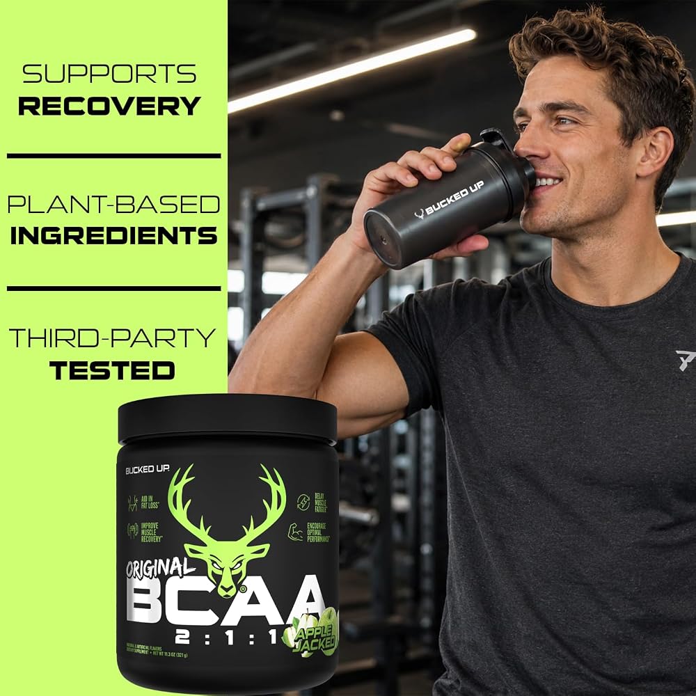 Bucked Up Original BCAA 2:1:1 Branched Chain Amino Acids Powder - 30 Servings - image 7