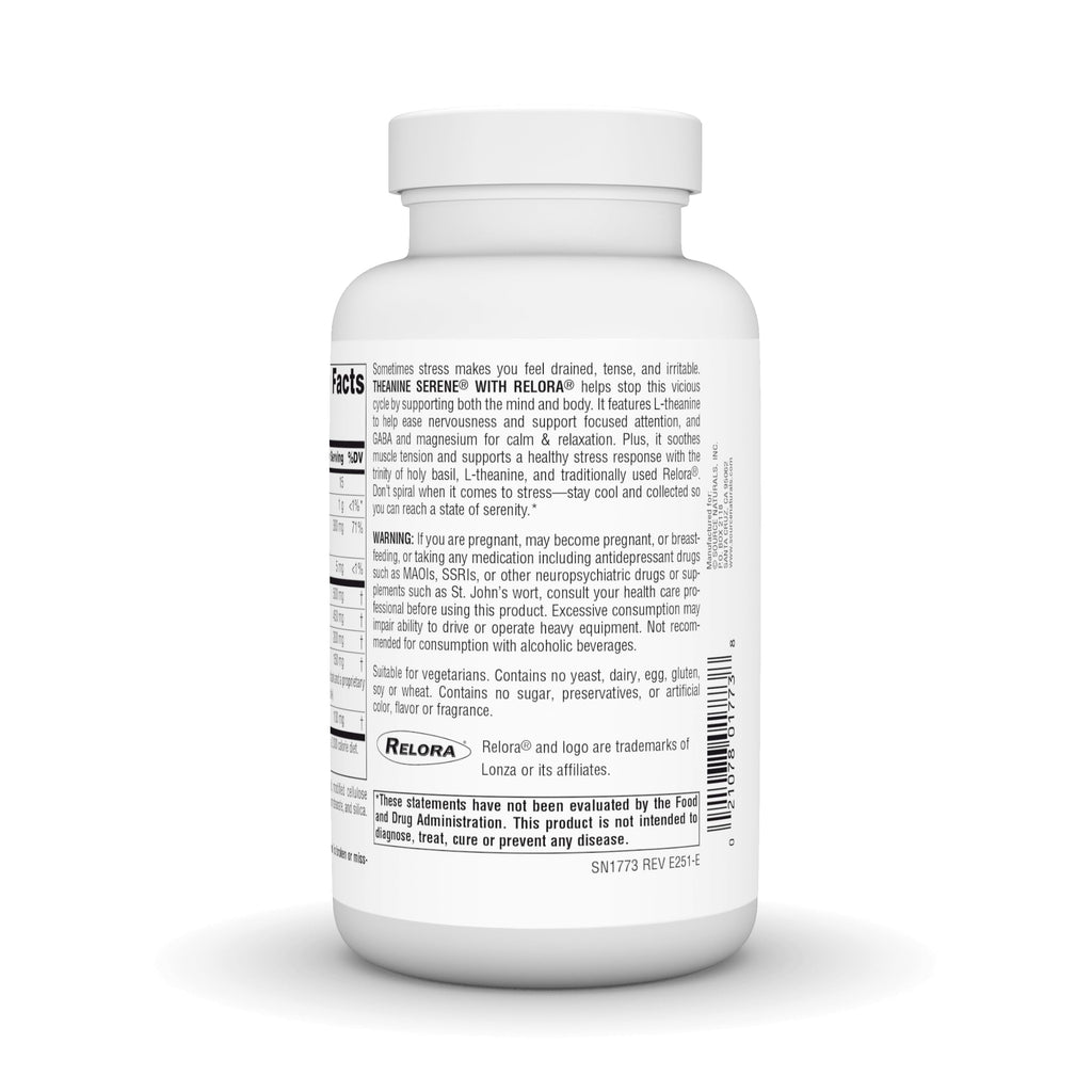 Source Naturals Theanine Serene with Relora
