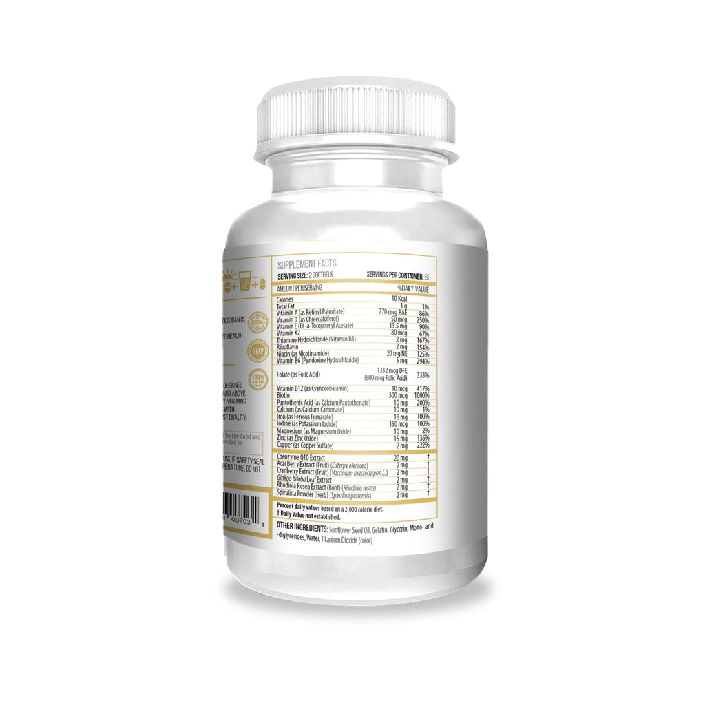 ACTIF Multivitamin for Women Age 60+ - 120 Tablets - image 2