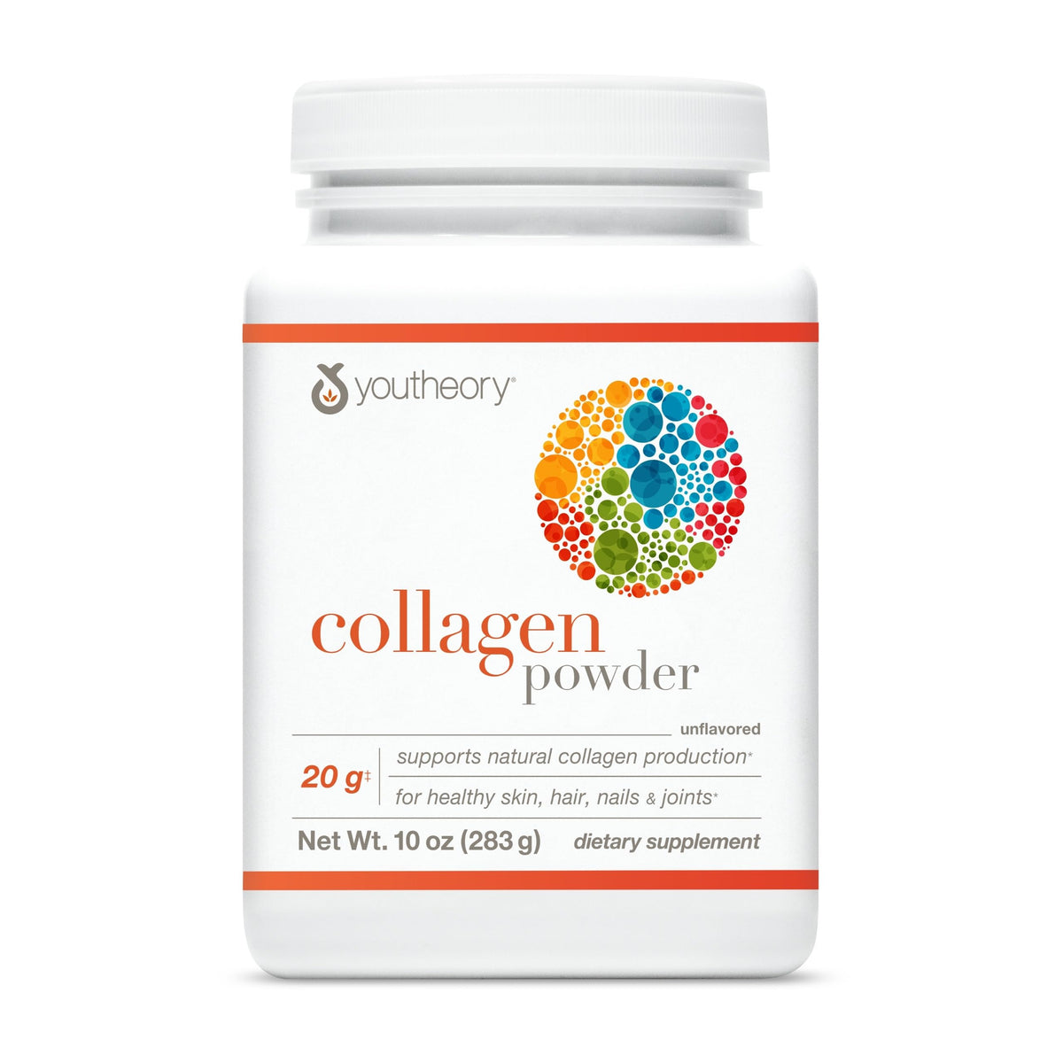 Youtheory Collagen Powder Unflavored - 10 oz
