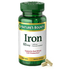 Nature's Bounty Iron 65mg - 100 Tablets