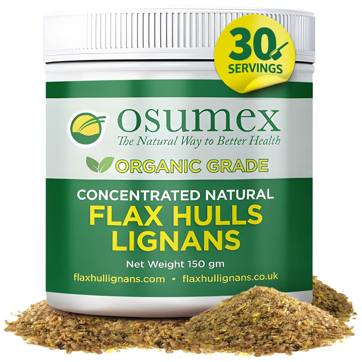 Osumex Flax Seed Hull Powder for Digestion - 150g