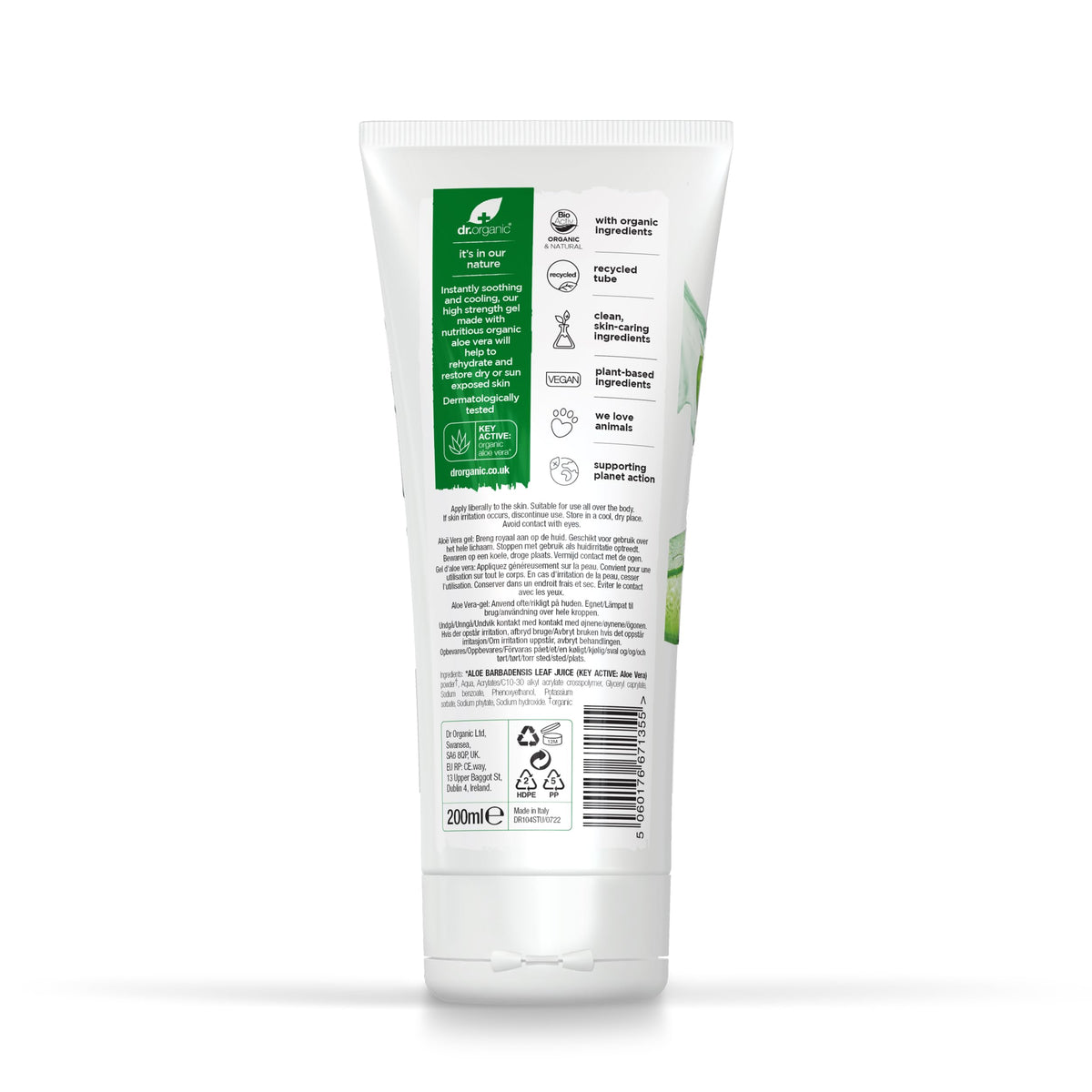 Dr. Organic Aloe Vera Gel - 200ml - image 2