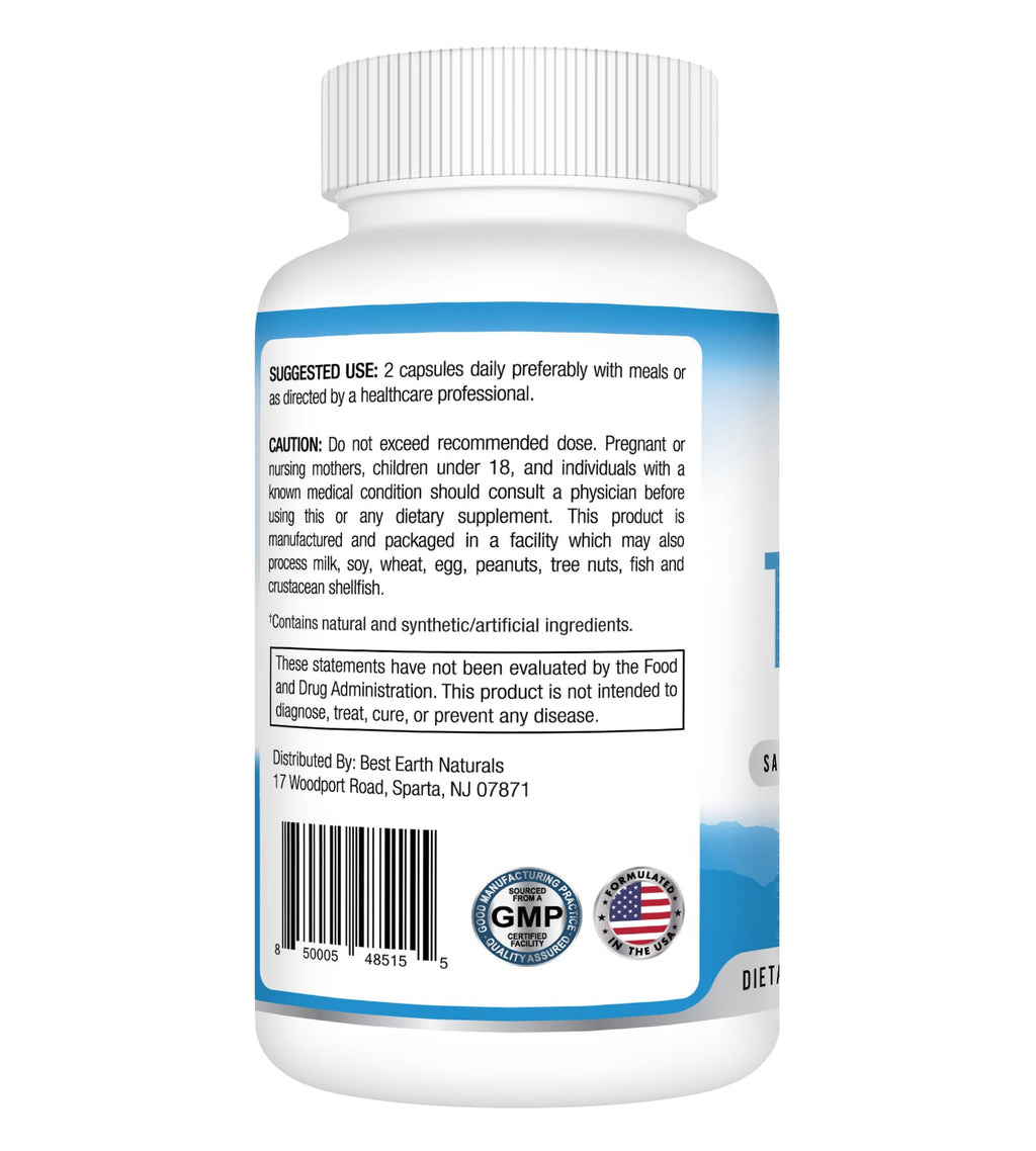 Best Earth Naturals Thyroid Support Supplement - 60 Capsules - image 4