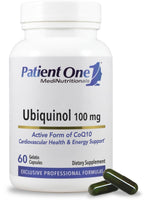 Patient One Ubiquinol 100 mg Active Form CoQ10 - 60 Capsules