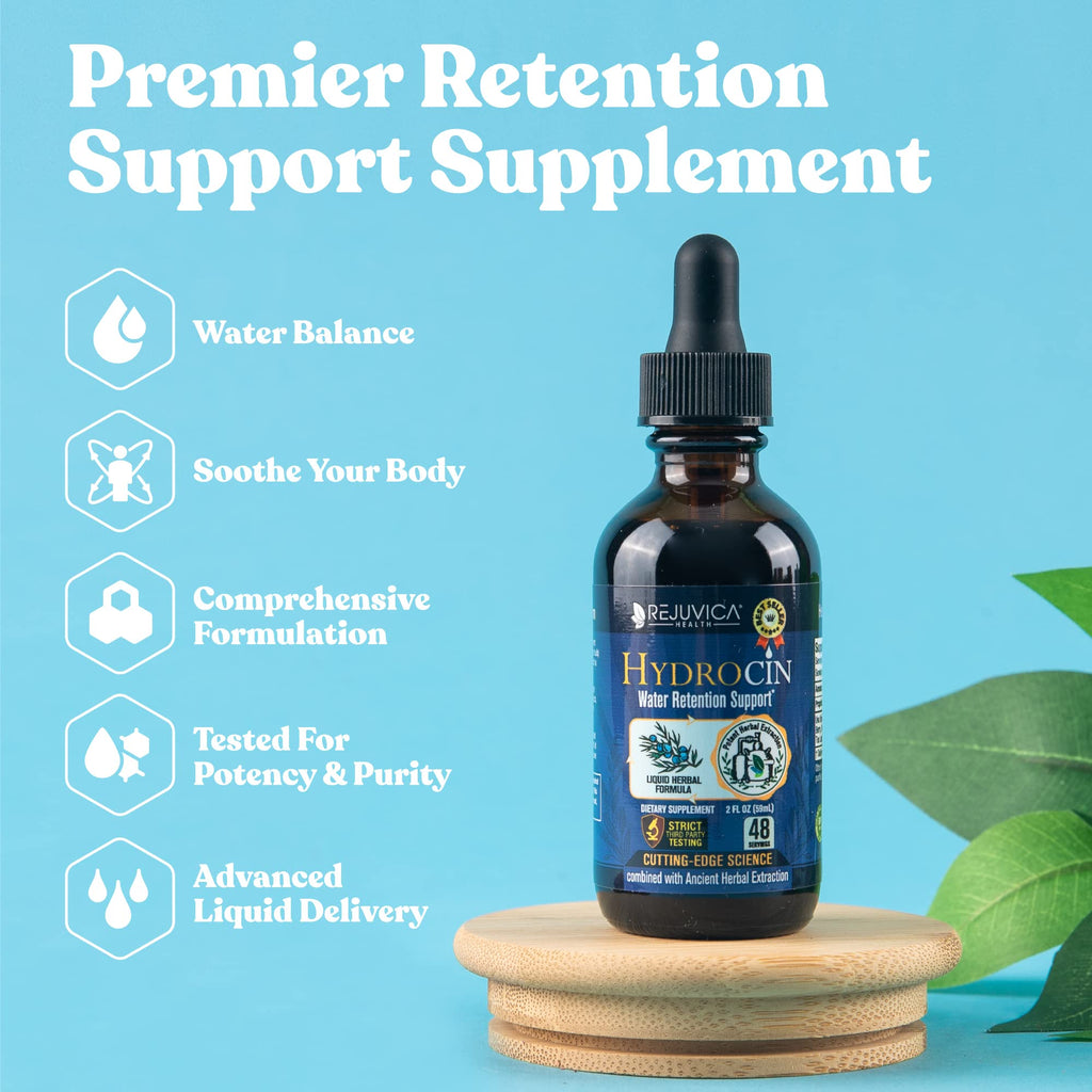 Rejuvica Health Hydrocin Natural Diuretic for Healthy Water Balance