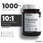 AMALTH Purslane Capsules Herbal Supplement - 120 Count - image 4