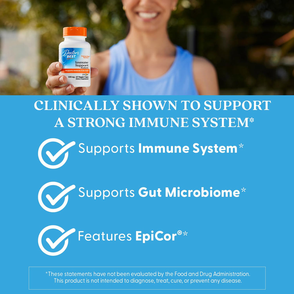Doctor's BEST EpiCor Immune Support Postbiotic - 60 Vegetarian Capsules - image 6
