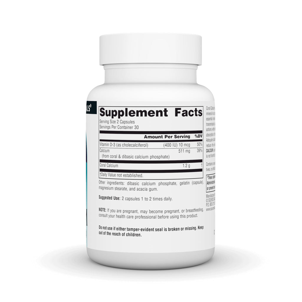 Source Naturals Coral Calcium 600mg
