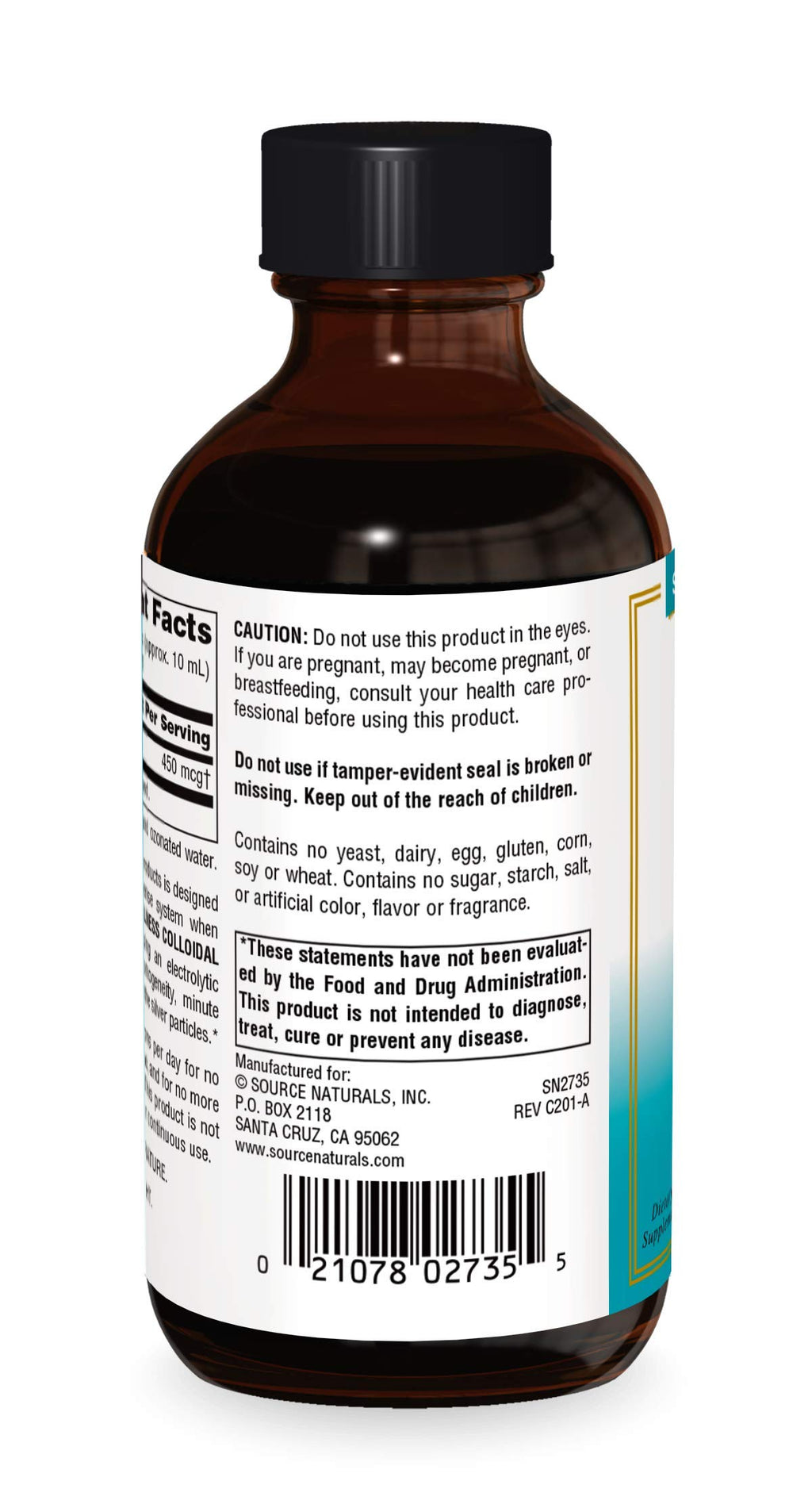 Source Naturals Wellness Colloidal Silver - 4 Fl Oz - image 2