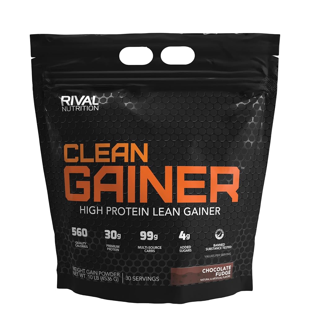 Rival Nutrition Clean Gainer I High Protein Lean Gainer Powdered