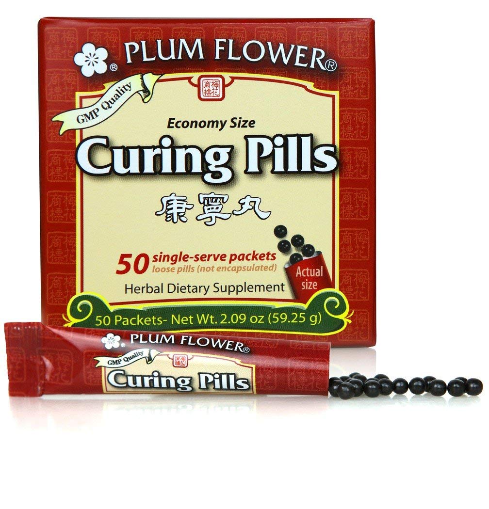 Plum Flower Curing Pills Kang Ning Wan - 50 Stick Paks