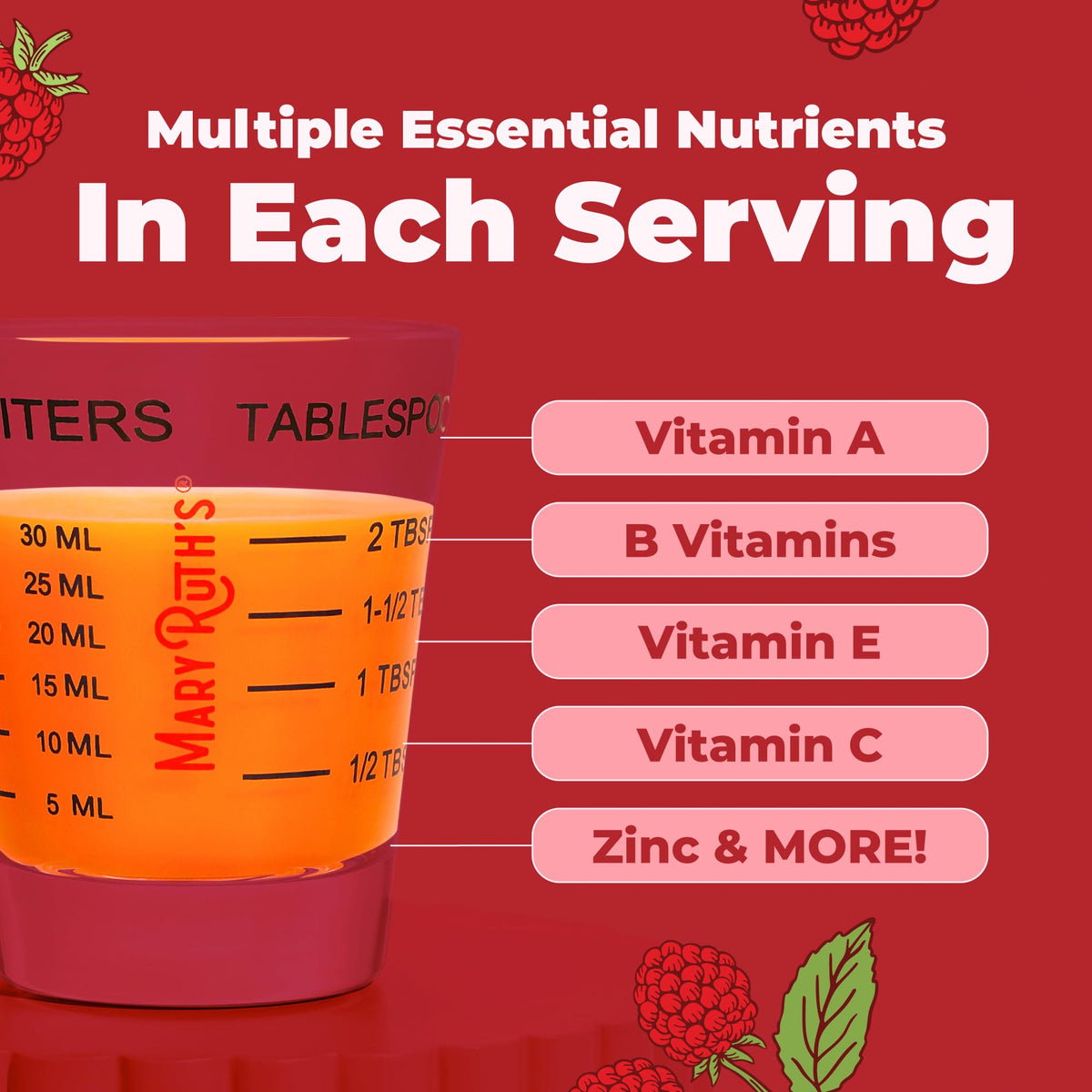 MARYRUTH'S Liquid Morning Multivitamin for Women, Men & Kids - 32 Fl Oz - image 5
