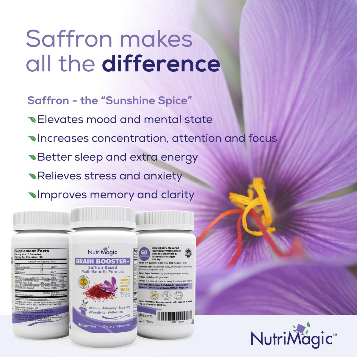 NutriMagic Kids Brain Booster+