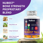 NuBest Tall Bone Strength Capsules for Kids & Teens - 60 Capsules - image 2