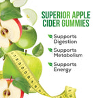 Health Nutrition Naturals Apple Cider Vinegar Gummies Zero Sugar